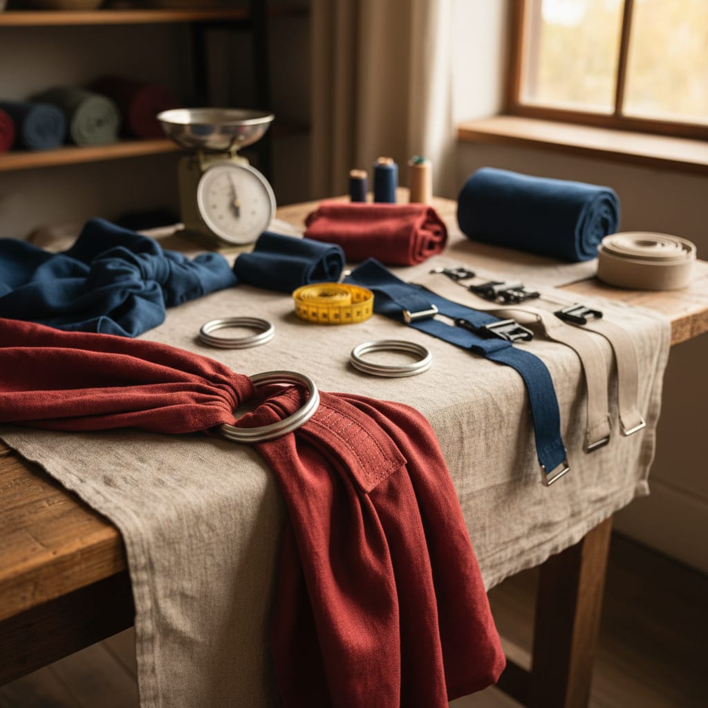 Ring Slings Explained: Fabrics, Rings and Sizing